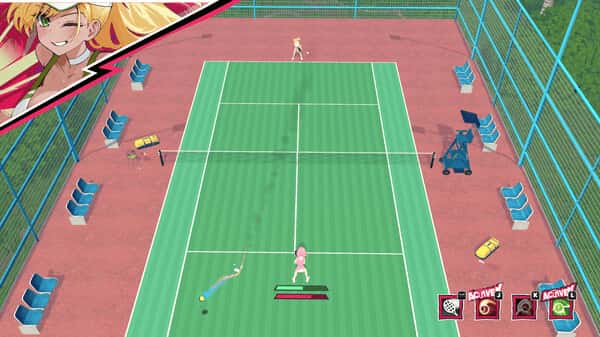 网球天使EX Tennis Angels EX插画